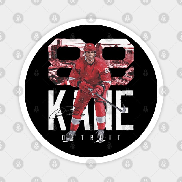 Patrick Kane Detroit Landmark Magnet by ganisfarhan